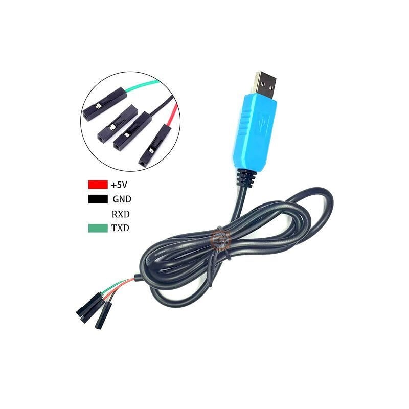 PL2303 TA USB - TTL RS232 Seri Dönüştürücü Kablosu