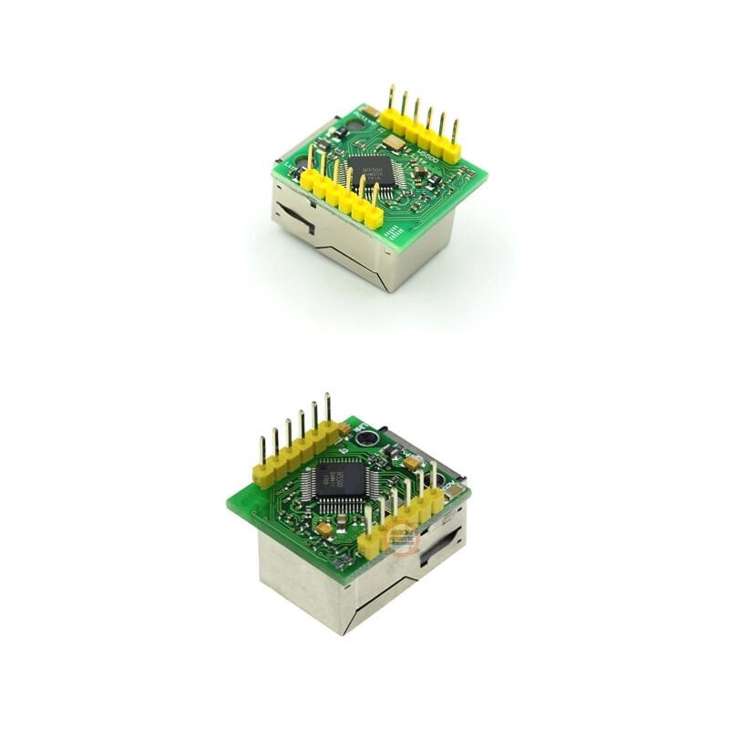 SPI'dan Ethernet/TCP/IP Dönüştürücü - W5500, USR-ES1-W5500 Mini Ethernet Modülü
