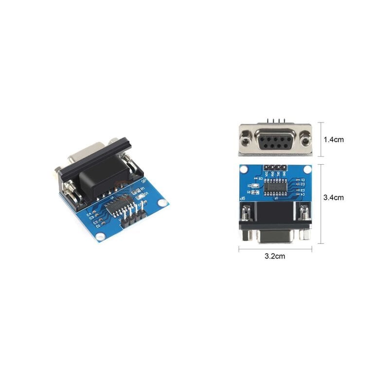 RS232 - TTL Çevirici Kart Modülü - Max3232