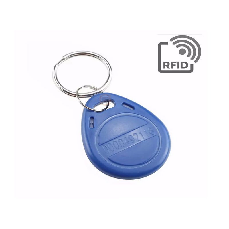 125Khz Rfid Manyetik Anahtarlık Tag Göstergeç Mavi