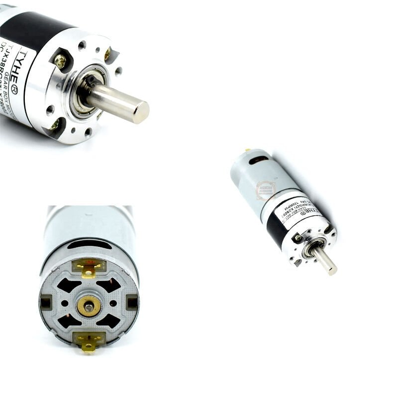 DC 12V 22 Rpm Yüksek Torklu Planet Dişli Motor TJX38RGb264i-ZX8001