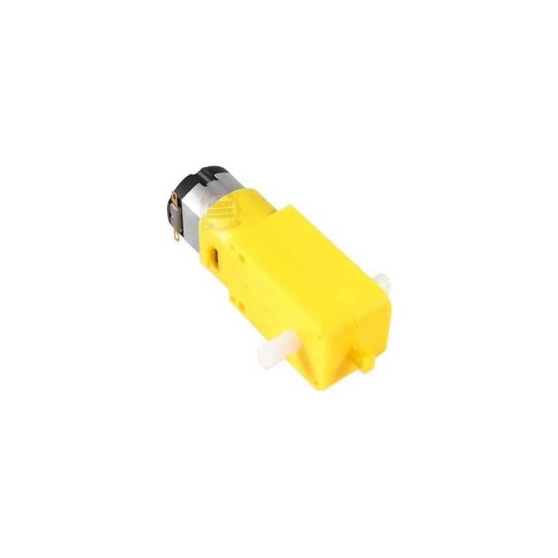 6V 250 Rpm Redüktörlü Motor - Sarı