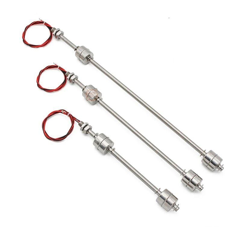 250mm Çift Bilyalı Paslanmaz Şamandıra Sıvı Seviye Sensörü