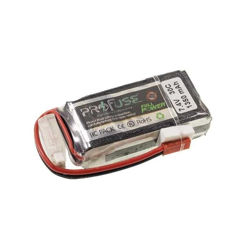 7.4 V 2S Lipo Batarya Pil 1350 mAh 30C