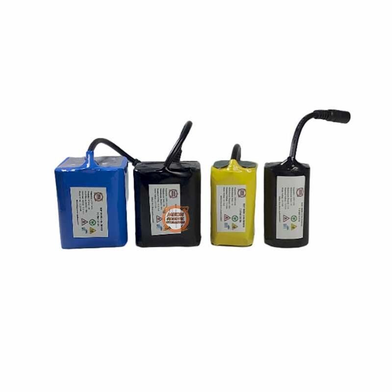 7.4V 5800 mAh Li-ion 2S2P 18650 Batarya -Balık Yemleme Botu Bataryası
