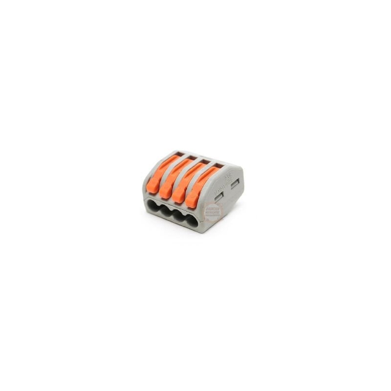 PCT-214 Hızlı Bağlantı Klemensi 4 Pin-Mandallı Vidasız Buat Terminali 32A