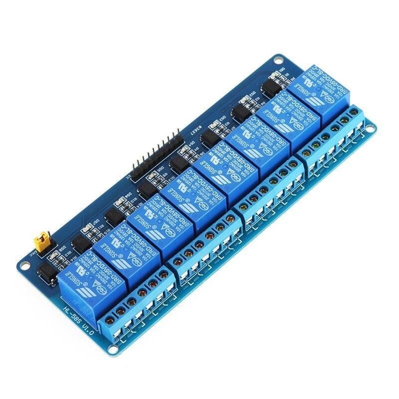 8 Kanal 24V Röle Kartı -24V Röle Modülü