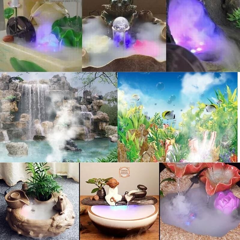 Sis Yapıcı Nem Nozülü Soğuk Buhar 24V 46mm Kuluçka Makinesi-Atomizer