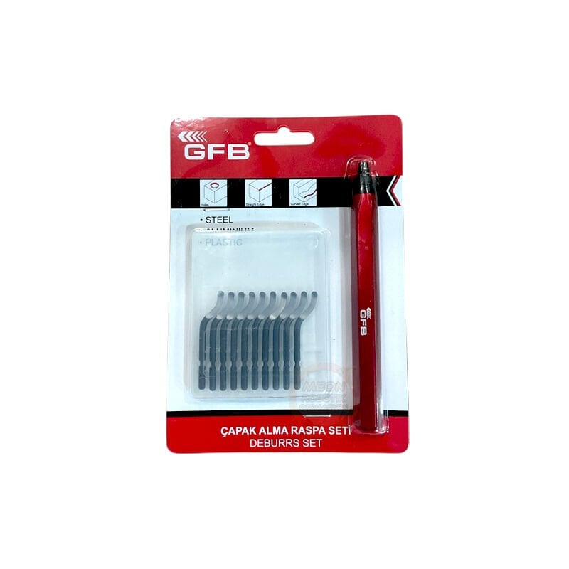Gfb Alüminyum Gövde Çapak Alma Raspa Seti