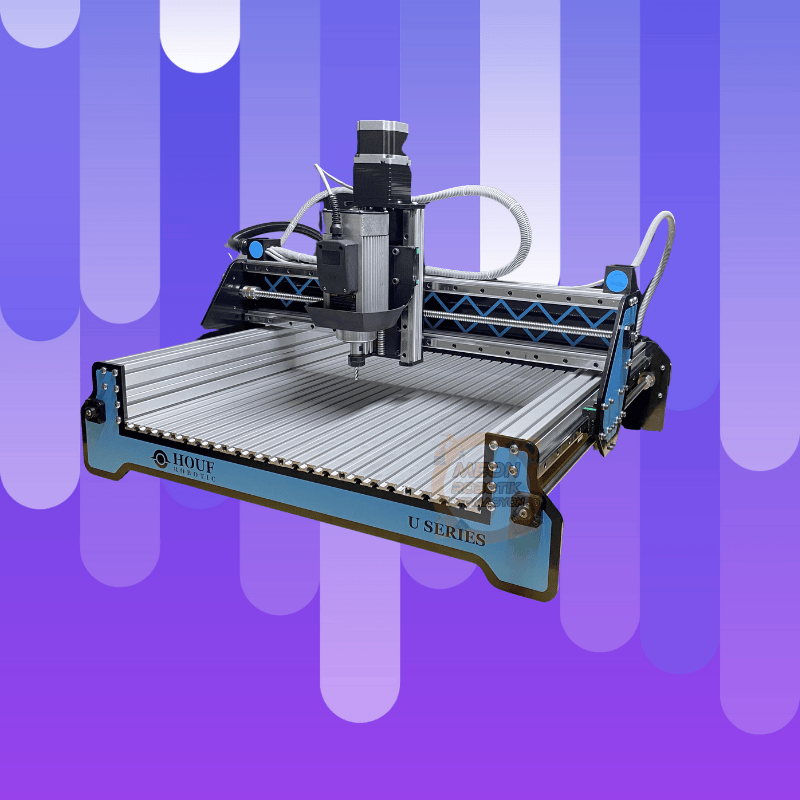 U-555 Masaüstü CNC Router – 55×55 cm | 1.5 kW Spindle | Çift Motor Y Ekseni | Alüminyum Tabla