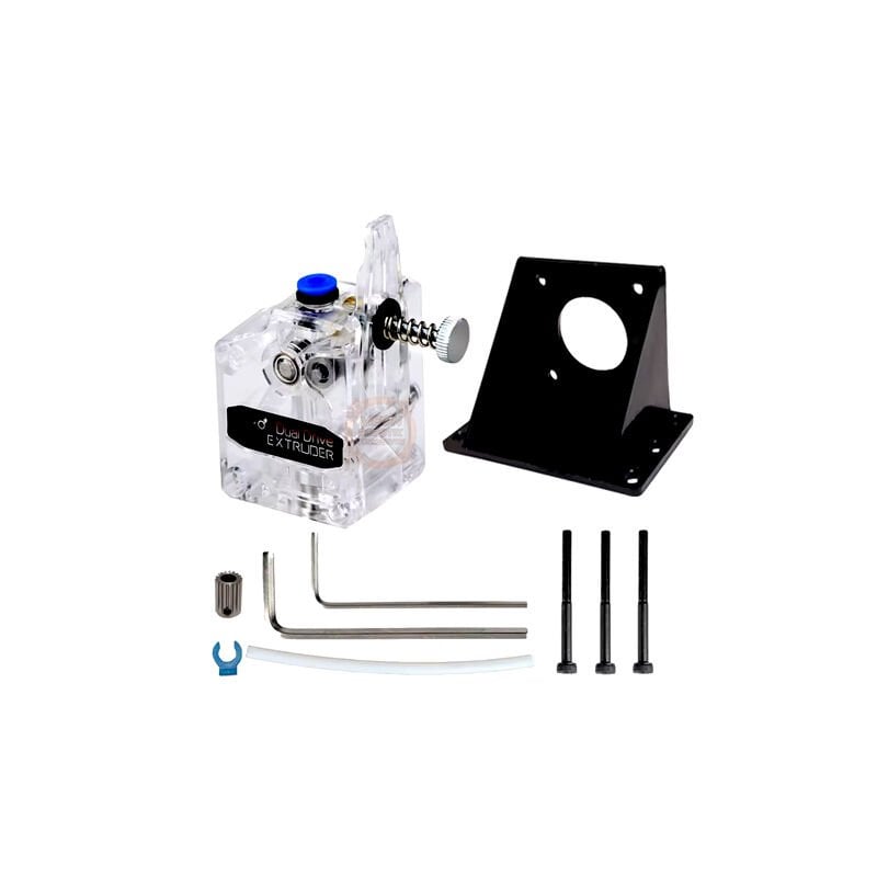 3D Yazıcı BMG Extruder Seti-Çift Mekanizmalı 1.75mm Filament CR10 Blu-3 MK8 Reprap