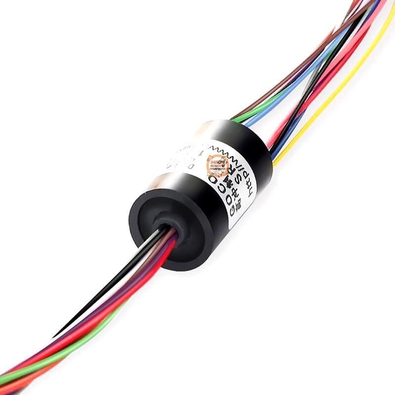 Slip Ring - Kayar Bilezik Çap 12mm 12 Kanal 2A