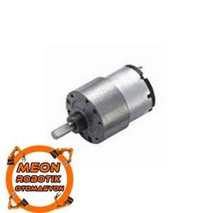 9 Rpm 24V Redüktörlü Dc Motor