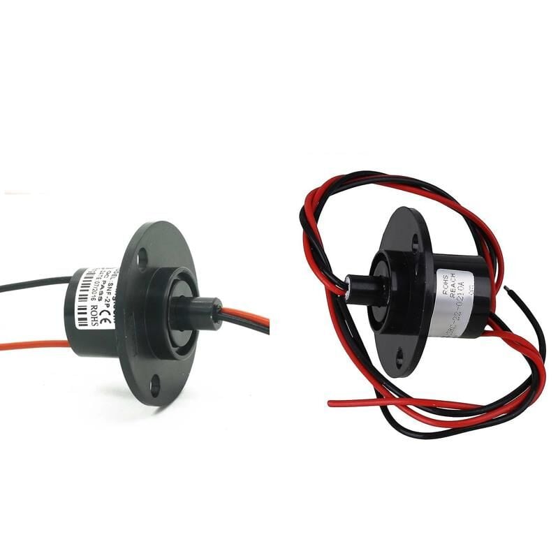 Slip Ring - Kayar Bilezik Çap 22mm 2 Kanal 10A
