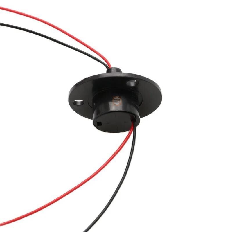 Slip Ring - Kayar Bilezik Çap 22mm 2 Kanal-2 Kablo 2A