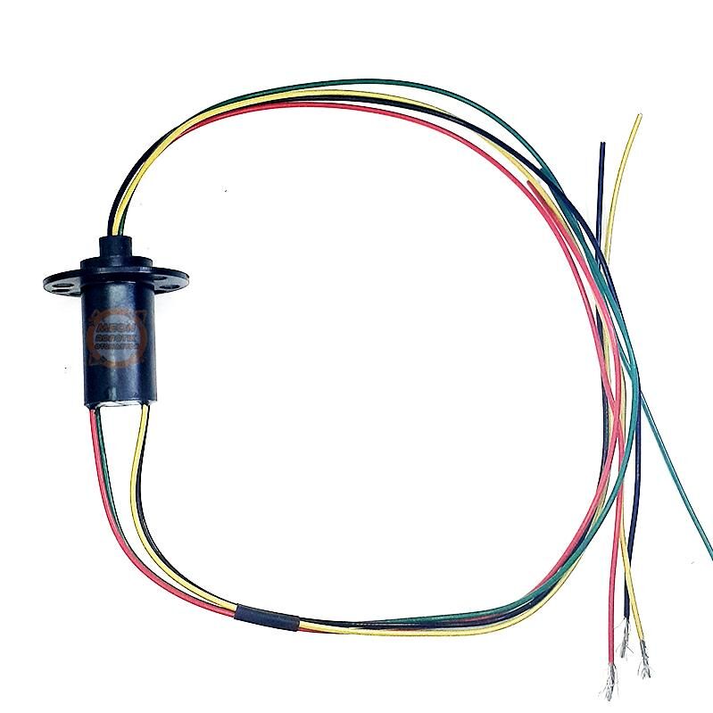 Slip Ring - Kayar Bilezik Çap 22mm 4 Kanal 10A
