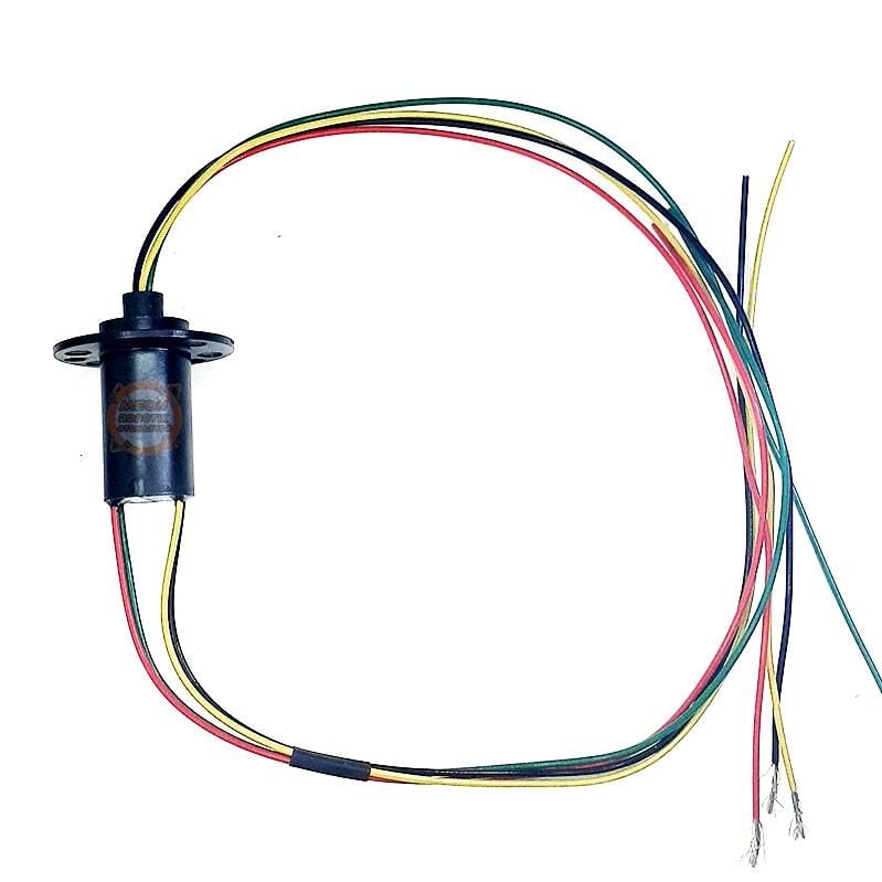 Slip Ring - Kayar Bilezik Çap 22mm 4 Kanal 10A