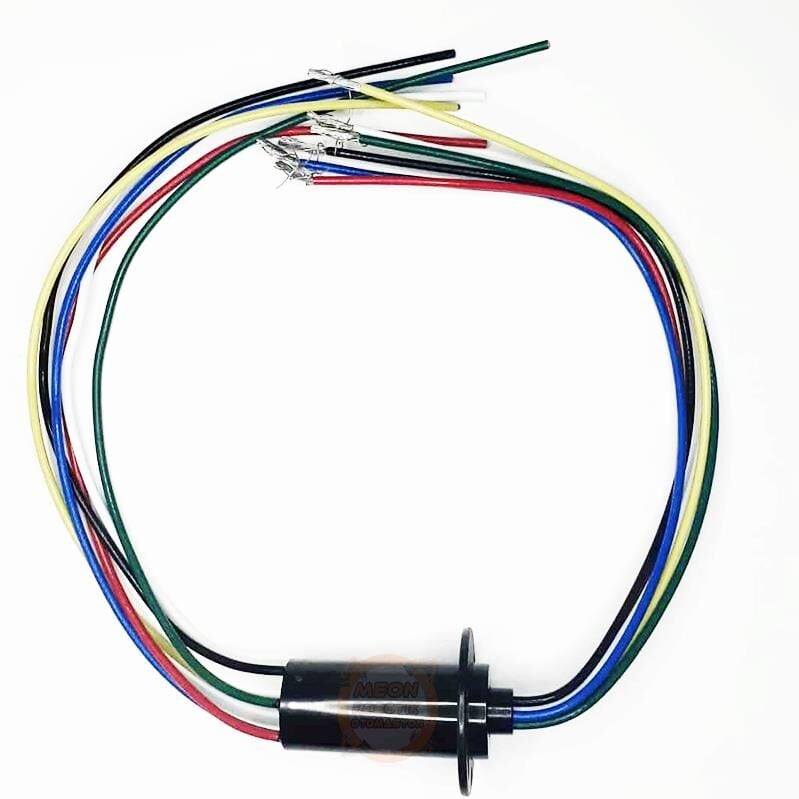 Slip Ring - Kayar Bilezik Çap 30 mm 6 Kanal 30A