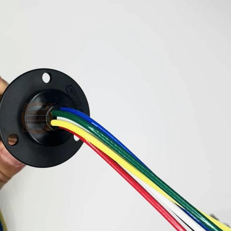 Slip Ring - Kayar Bilezik Çap 30 mm 6 Kanal 30A
