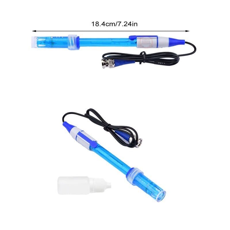 Bnc Ph Elektrot Sensör Probu E201-C Sıvı Su 0-14PH Algılayıcı Arduino pH Sensör Modülü