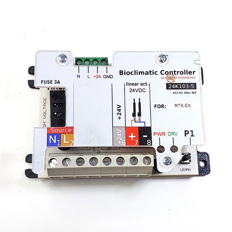 Lineer Aktüatör Dc Motor Uzaktan Kumanda Kartı-24 Vdc Kontrol Kartı