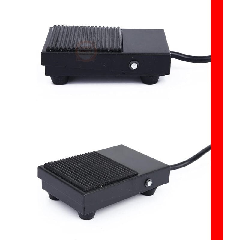 TFS-1 Ayak Pedalı | Metal Gövdeli, Kaymaz Tabanlı Endüstriyel Pedal Switch