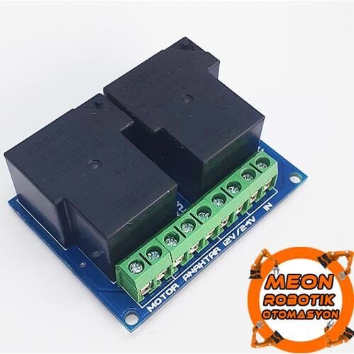 Dc Motor Yön Kontrol Devresi