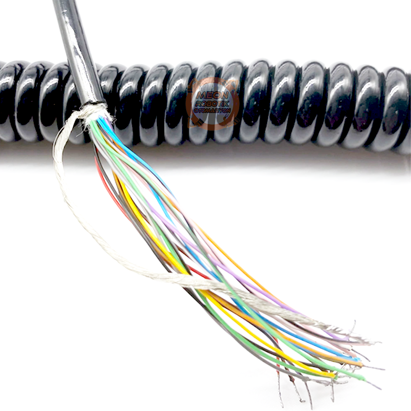 Spiral Cnc El Çarkı Kablosu-25 Kablolu