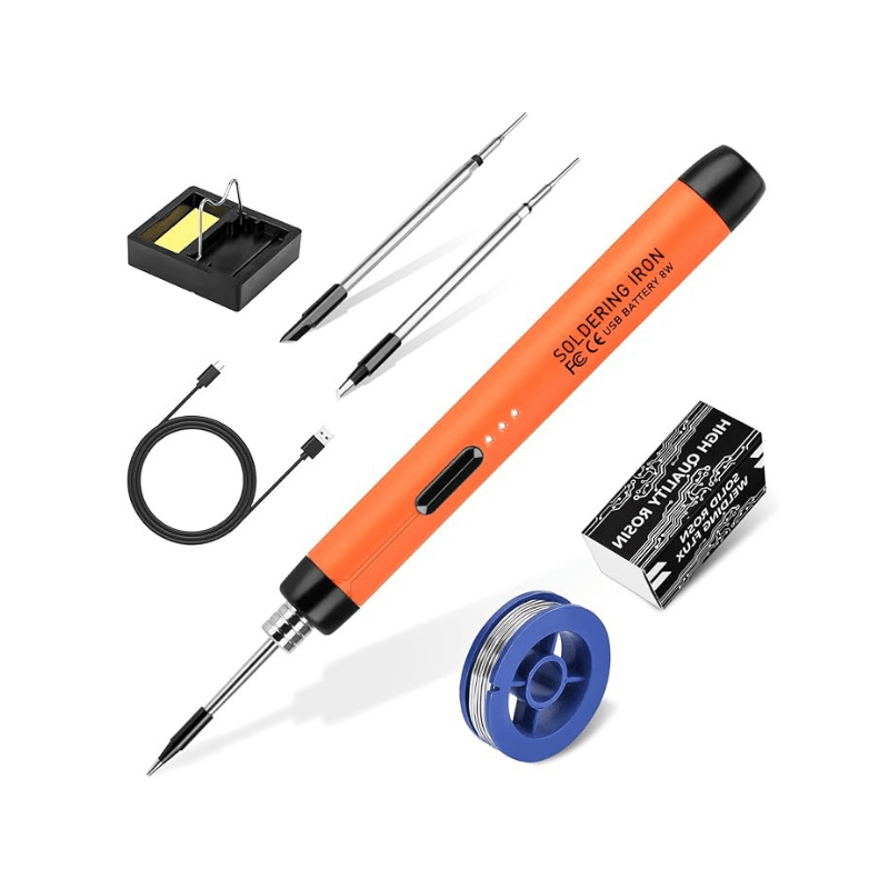 USB Type-C Şarjlı Dijital Ekranlı Kalem Havya Seti – 420°C - 3 Kademeli