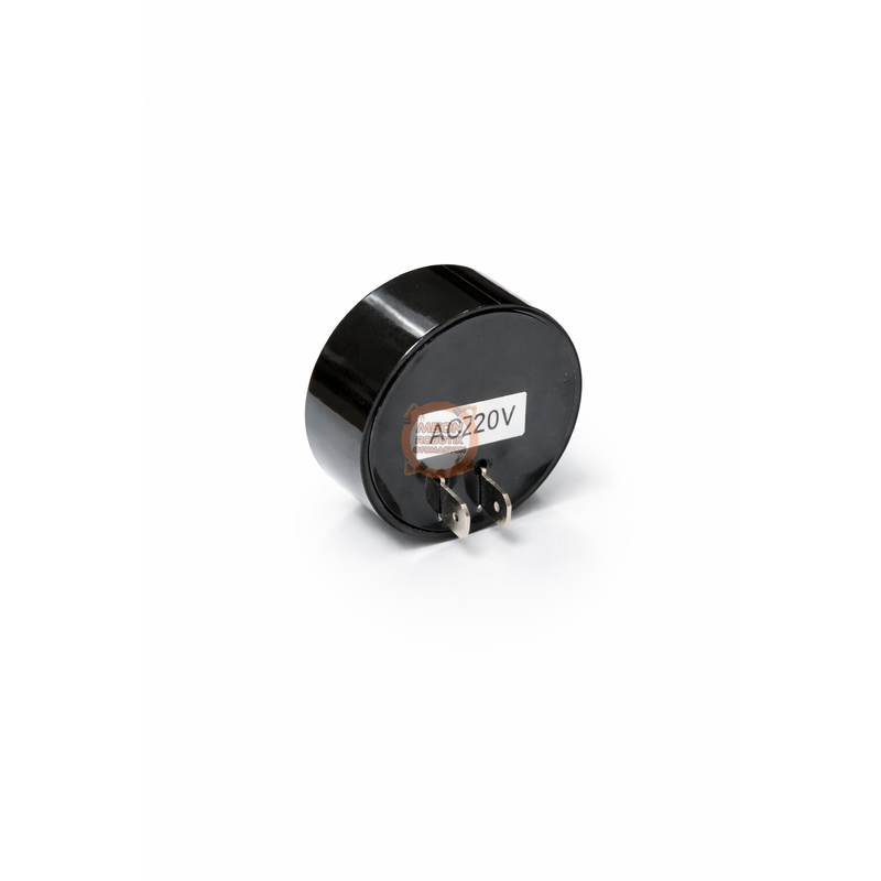 220V AC Panel Tipi Aktif Buzzer | Sürekli Sesli İkaz, 43mm, Endüstriyel Uyarı Buzzer