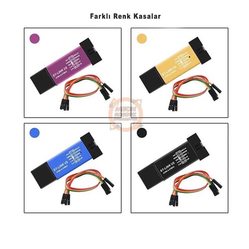 ST-Link V2 Mini Programlayıcı-STM32 ve STM8