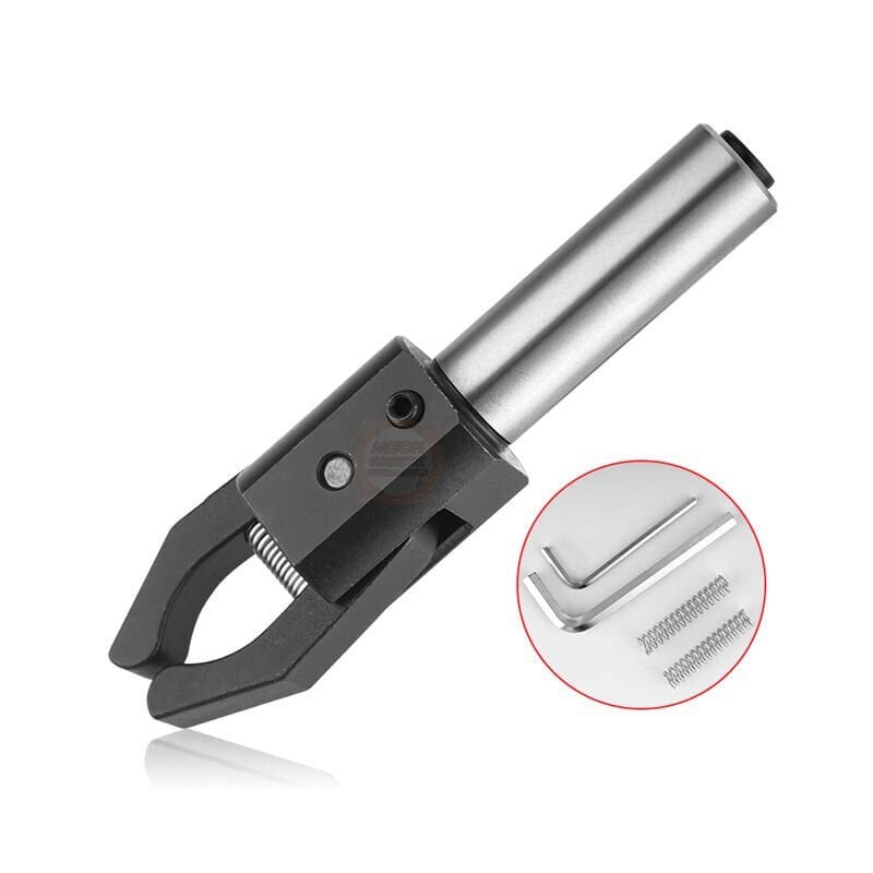 CNC Torna Otomatik Parça Çektirme Aparatı – Düz Saplı Bar Çektirme (Ø20mm Sap / 2–50mm Aralık)