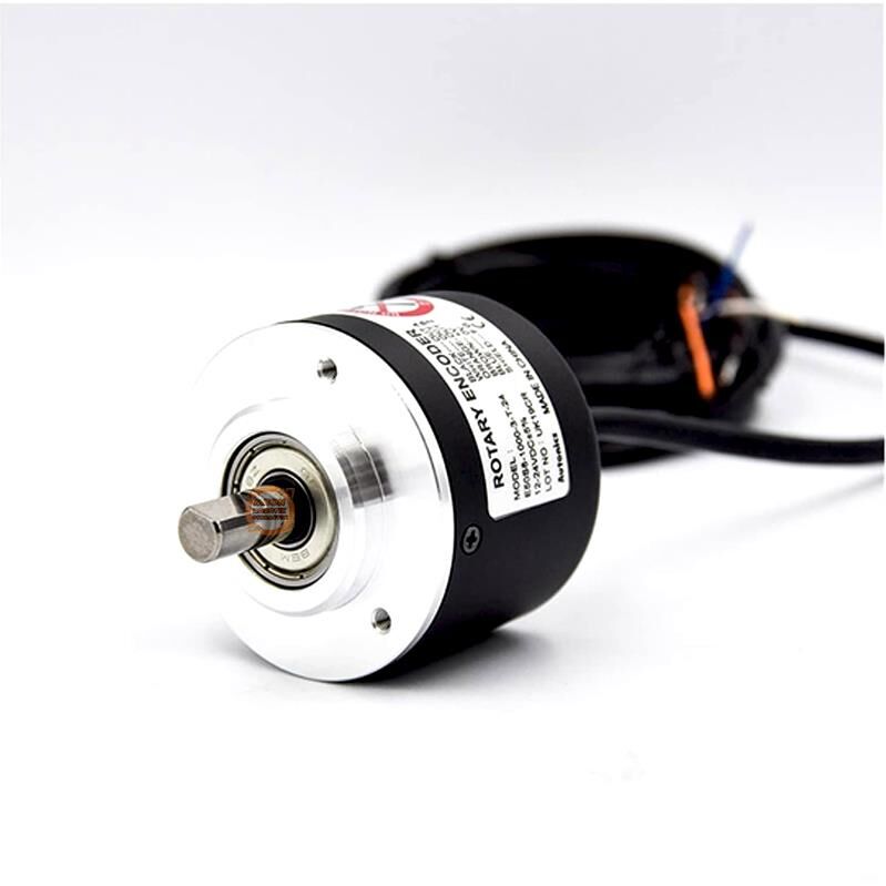 Autonics E50S8-360-3-T-1 Şaft Tipi Artımlı Döner Enkoder Ø50mm, 8mm Şaft, 360PPR, A,B,Z, Totempole