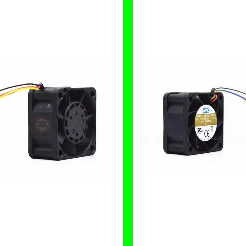 Avc 40x40x20mm Dc 12v 0.5A 4Pin Pwm DBTA0420B2U Sunucu Fanı 15000RPM-Proje Fazlası Ürün