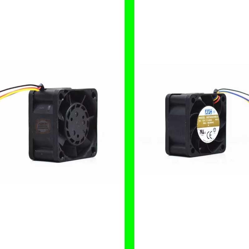 Avc 40x40x20mm Dc 12v 0.5A 4Pin Pwm DBTA0420B2U Sunucu Fanı 15000RPM-Proje Fazlası Ürün
