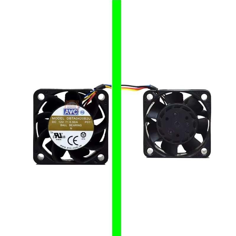Avc 40x40x20mm Dc 12v 0.5A 4Pin Pwm DBTA0420B2U Sunucu Fanı 15000RPM-Proje Fazlası Ürün