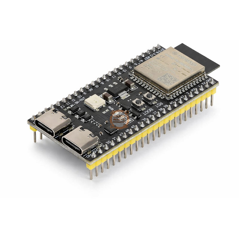 ESP32-S3 N16R8 WiFi + Bluetooth 5 Geliştirme Kartı – 16MB Flash, 8MB PSRAM, Çift Çekirdek 240MHz, USB Type-C