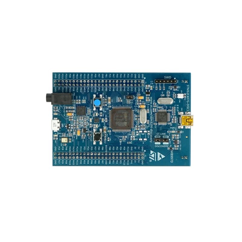 STM32F407G-DISC1 Discovery Geliştirme Kartı – ARM Cortex-M4 168MHz | ST-LINK Dahili Debug | USB OTG | MEMS Sensörlü