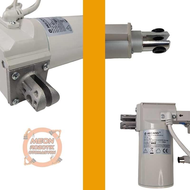 Bibus JC35D 24Vdc 6000N (600KG) Lineer Aktüatör Motor-Çelik Gövde