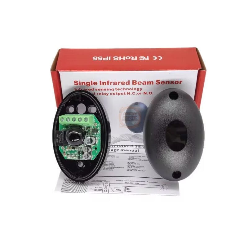Bariyer Sensörü AC/DC 12-24V Kızılötesi Fotoselli Işın Sensörü