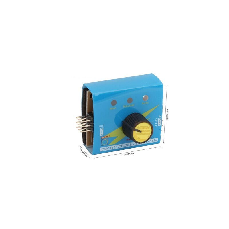 Servo Motor Hız Kontrol Test Cihazı 3 Kanal ESC Tester (CCPM Servo Tester)