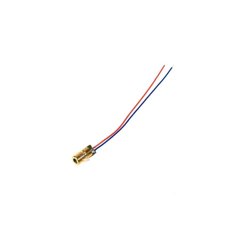 5V Ayarlanabilir Mini Nokta Lazer Diyot 650nm 5mW