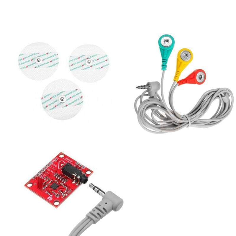 AD8232 EKG Kalp Atışı İzleme Sensör Modülü – Nabız Sensörü