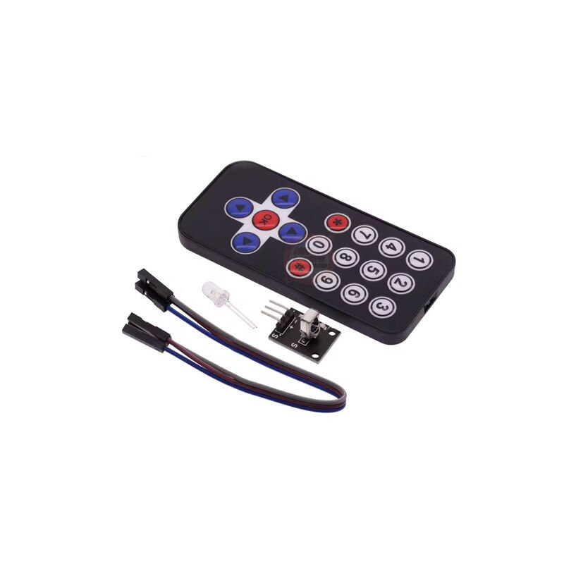 IR Alıcı Verici Kumanda Seti – Arduino Uyumlu 17 Buton IR Remote Kontrol Kiti