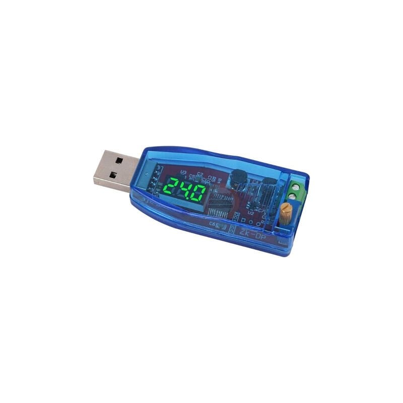 USB 5V 1-24V DC-DC Ayarlanabilir Voltaj Yükseltici Düşürücü Regülatör Modülü – LED Ekranlı Boost Converter