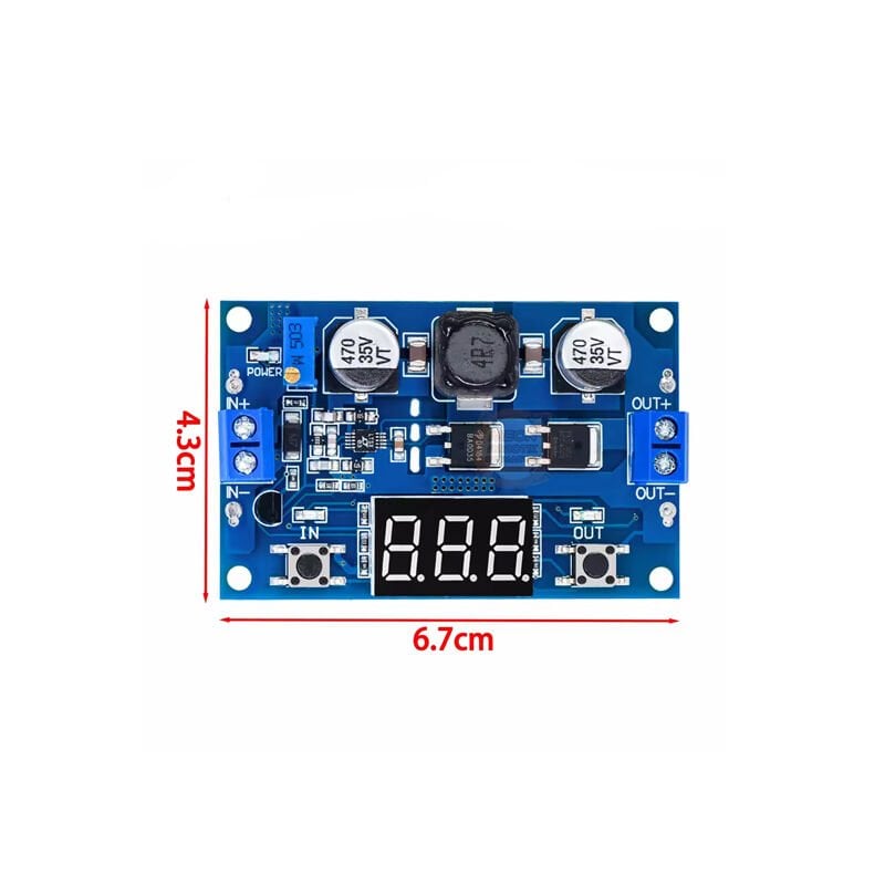 LTC1871 Step Up Voltaj Regülatör Kartı 3.5-30V 10A Ayarlanabilir DC-DC Yükseltici Modül