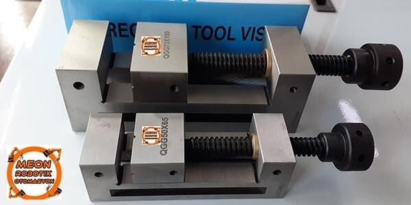 Taşlanmış Hassas Vidalı Cnc Mengenesi-QGG50