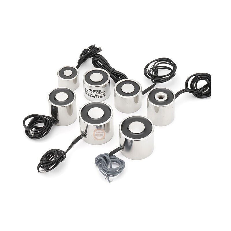 P40-25 12V Dc Elektromıknatıs-35 Kg Tutma Gücü