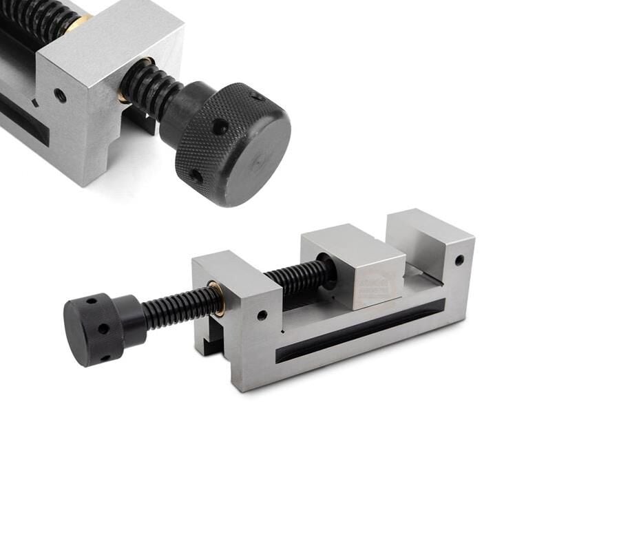 Taşlanmış Hassas Vidalı Cnc Mengenesi-QGG73