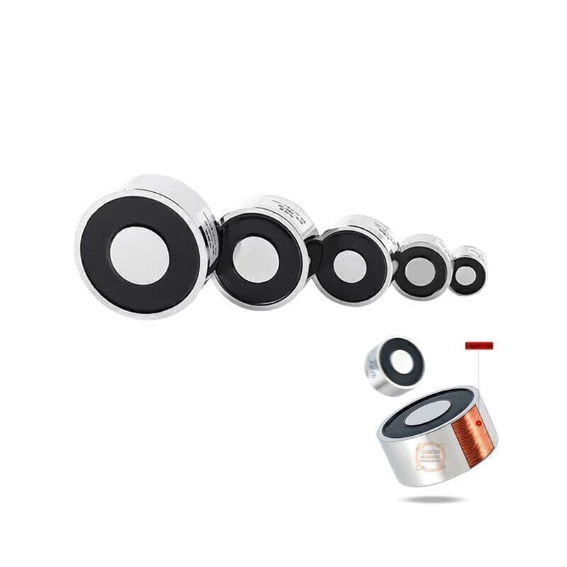 P60-60 24V Dc Elektromıknatıs-100 Kg Tutma Gücü